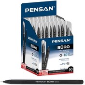 Resim Pensan Tükenmez Kalem Büro 1.0 MM Siyah 50 Li 2270 