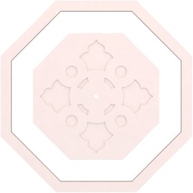 Resim MOTİFPİYER Motifpiyer Tavan Lamba Göbeği 13-sekizgen-dis Citali 