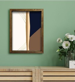 Resim Bk Gift Otel Odası Konseptli Doğal Masif Ahşap Çerçeveli Tablo 30 (551120219) 