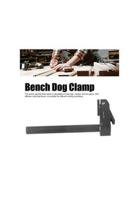 Resim Lemestar Ahşap İşleri İçin 19mm Hızlı Sabitleyici, Üç Seviyeli Ayarlanabilir, Dayanıklı Alüminyum Ve Paslanmaz Çelik Banko Klipsi 