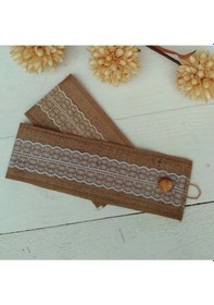 Resim Dantel Detaylı Perde Fon Bağı 