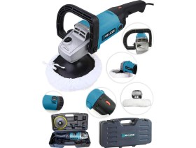 Resim Graizer Alman 4100 Watt Bakir Sargili 6 Kademe Devir Ayarlı Polisaj Makinasi Zımpara Pasta Cila Makinesi 