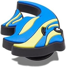 Resim Crocs 10009865-1 Yellow Strıped Angel Fısh Jıbbıts Süs Toka 