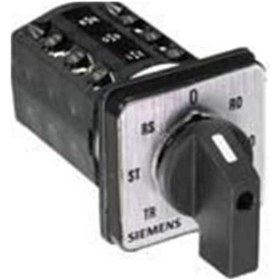 Resim Siemens 3lf0122 2pf10 3lf0 22 Paket Şalter / Pako Şalter 6 Poz Lu Voltmetre Komutatörü Sıfırsız 20a Ll Ln 
