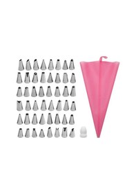 Resim Shineyee Pasta Dekoru Paslanmaz Çelik Pasta Dekorasyon Malzemeleri Pasta Döner Tablası 50 Adet/takım Dıy Krem Araçları 