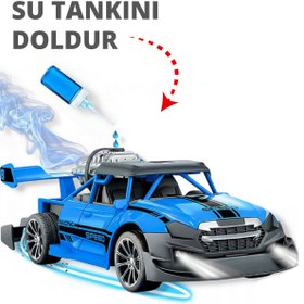 Resim Black Island Sprey Fonksiyonlu Şarjlı Oyuncak Araba 1:20 Duman Atan Uzaktan Kumandalı 