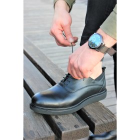 Resim Doçka Erkek Spor Tarz Klasik Oxford Deri Ayakkabı ER263 