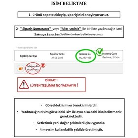 Resim Gros Shop %100 Pamuk Organik Dantelli Tulum 4'lü Hastane Çıkış Seti Kişiye Özgü İsimli Nakış Desenli Beyaz6 