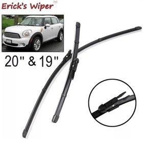 Resim Erick'in Silecek Ön Silecek Lastikleri Mini Countryman R60 2010 - 2016 Ön Cam Ön Cam Pencere Araba Yağmur Fırçaları 