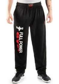 Resim Full Power Gym Oversize Spor Eşofman Altı Siyah 