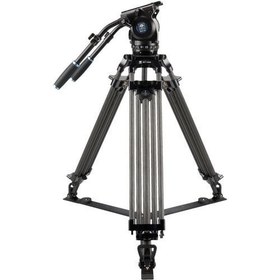 Resim Sirui BCT-3203 Carbon Fiber Tripod + BCH-30 Video Kafa Seti 