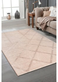 Resim Rodney Vl Yıkanabilir Kaydırmaz Çift Taraf Pamuk Dokuma Beyaz Rix Premium Kalite Kilim Bej 