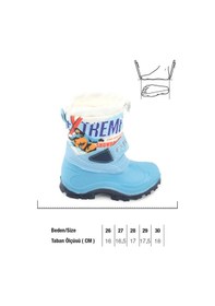 Resim Gezer Kışlık Erkek Çocuk Extreme İçi Peluşlu Su Geçirmez Kar Bot Çizme Gc2kpm.00655.00.022.j60 Mavi 