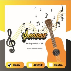 Resim Şenses Klasik Gitar Teli 