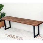 Resim Weblonya Ahşap Bank Bench Koltuk Mutfak Sandalyesi 5104 