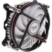 Resim 4 Pins Bilgisayar Cpu Soğutma Pwm Hayranları Durumda Sessiz Soğutucu Siyah 