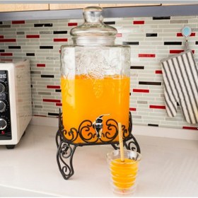 Resim Cam Damacana Limonata, Su Sebili, Şerbetlik 10 Lt. 