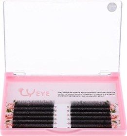 Resim Suntek 1 Kutu 3d Uzun Doğal Yanlış Kirpikler Sentetik Elyaf C 