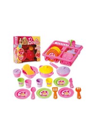 Resim Barbie Bulaşıklık 21 Parça 