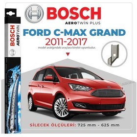Resim Ford Grand C-Max Muz Silecek Takımı 2011-2017 Bosch Aerotwin 