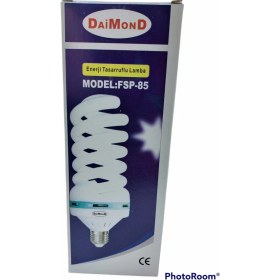 Resim Komodo 85W Daimond Tasarruf Ampul (Spral) 12 Adet 