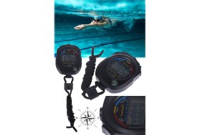 Resim Munico Su Geçirmez Dijital LCD Kronometre Chronograph Sayacı Profesyonel Alarm Spor El Tipi Zamanlayıcı Pro 