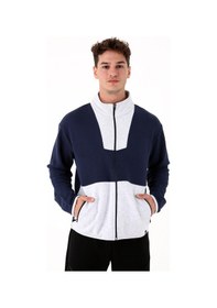 Resim Scorp Spark Tam Fermuarlı Erkek Sweatshirt Lacivert Standart 