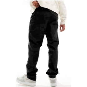 Resim Nike Club Chino Woven Trousers Canvas Pant Erkek Dokuma Canvas Pantalon Siyah 