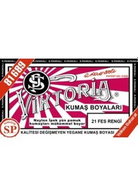 Resim Viktoria Kumaş Boyası - Fes Rengi 