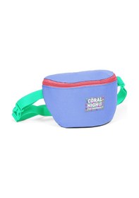 Resim Coral High Derin Mavi Baskılı Erkek Çocuk Bel Çantası Çok Renkli 