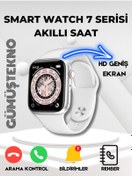 Resim GÜMÜŞTEKNO Watch 7 Serisi - HD Ekranlı 45mm Akıllı Saat Honor PLAY 5 Uyumlu 