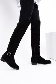 Resim Fox Shoes Siyah Kadın Çizme E726561802 
