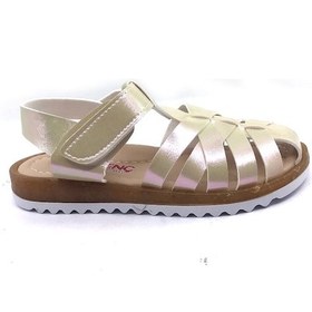 Resim Şirin Bebe 01 Bej Kız Çocuk Yazlık Sandalet Ayakkabı 