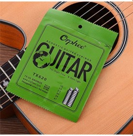 Resim Orphee Tx620 Model 10-47 Akustik Gitar Tel Seti-Pena 