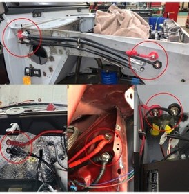 Resim Wondernest Araç Akü Şarj Cihazı Çiviler Ve Akü Terminal Konnektörleri Kırmızı Renkli Kırmızı 