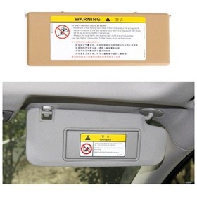 Resim Buick / Chevrolet Sol Sürücü Araba Sun Visor Makyaj Aynası 23196443 Koyu Bej , Boyut:buick İçin Karanlık Bej 1 Adet 
