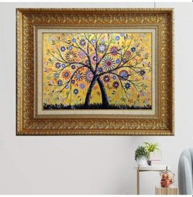 Resim Altın Çerçeveli Tablo L1562 