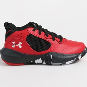 Resim Under Armour Kırmızı Erkek Çocuk Basketbol Ayakkabısı 3025618-600 UA PS Lockdown 6 