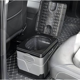 Resim Lidyahan Store Seyyar Portatif Tuvalet Katlanır Tekne Karavan Kamp Araba Tuvaleti 