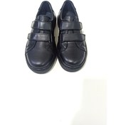 Resim WINTER SHOES Hakiki Deri Erkek Çocuk Siyah Klasik Okul Ayakkabı 