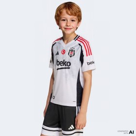 Resim adidas Beşiktaş JK Çocuk Beyaz Futbol Forması 