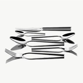 Resim Nehir Gloria Sade 6 Kişilik 36 Parça Çatal Kaşık Bıçak Takımı Çelik 