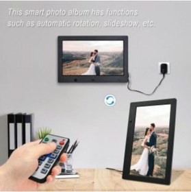 Resim SIGHTZER 10 Inç Dijital Fotograf Çerçevesi Led Hd Ekran Usb/sd Mp3/mp4 Çalar Video Oynatma 