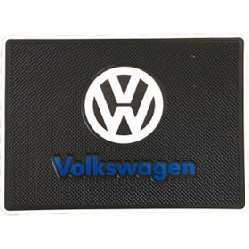 Resim Genel Markalar Volkswagen Kaydırmaz Torpido Pedi-volkswagen Logolu Kaydırmaz Ped 