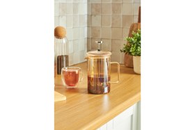 Resim Feyza Design Elegant French Press 800 Ml, Bulaşık Makinesi ve Isıya Dayanıklı 