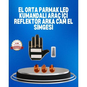 Resim 2025 Orijinal LED El Park Uyarı Sistemi Uzaktan Kumandalı 