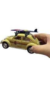 Resim Duman Vosvos Işıklı Müzikli Kapıları Açılır Aksesuarlı Metal Araba 