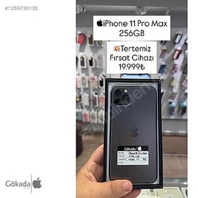 Resim Apple iPhone 11 Pro Max İkinci El TR | 256 GB | Gri 