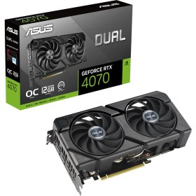 Resim Asus Asus-GEFORCE DUAL-RTX4070-O12GD6-EVO-NVIDIA--RTX 4070-12GB 192BIT GDDR6--2550MHZ-OC-HDMI-DP-DLSS3 Ekran Kartı 