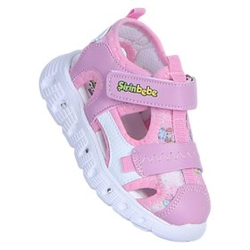 Resim Şirin Genç Şg10 Pembe Işıklı Kız Çocuk Sandalet 
